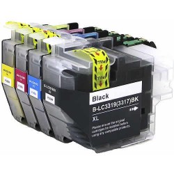 Compatible Brother Ink Cartridge LC3319XL - Full Set (BK+C+M+Y)