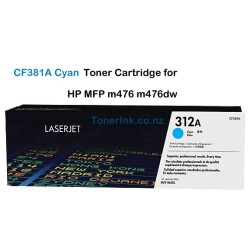 HP CF381A Cyan Toner Cartridge for M476dw