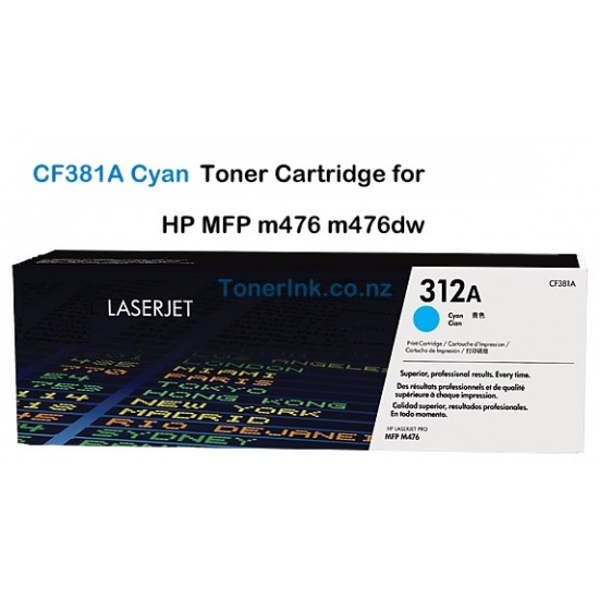 HP CF381A Cyan Toner Cartridge for M476dw