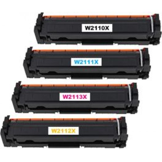 Compatible HP 206X W2110X M283fdw Toner Cartridge without smart chip