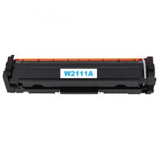 Compatible HP W2111A Cyan Toner Cartridge without smart chip