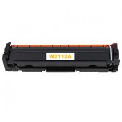 Compatible HP W2112A Yellow Toner Cartridge without smart chip