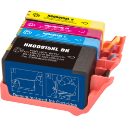 Compatible HP 915XL Ink Cartridge Cyan/Magenta/Yellow