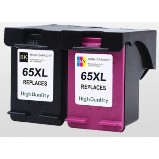 HP 65XL  HP 65 XL Black or TriColour Ink Cartridge High Yield
