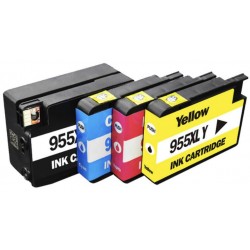 Compatible HP 955XL HP955 XL ink cartridge Full Set