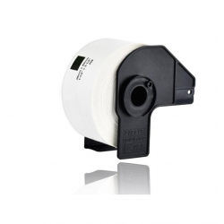 Compatible DK11208 White Label - 38mm x 90mm - 400 per roll	