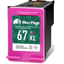 Refurbished HP 67XL HP 67 XL Black or TriColour Ink Cartridge High Yield	
